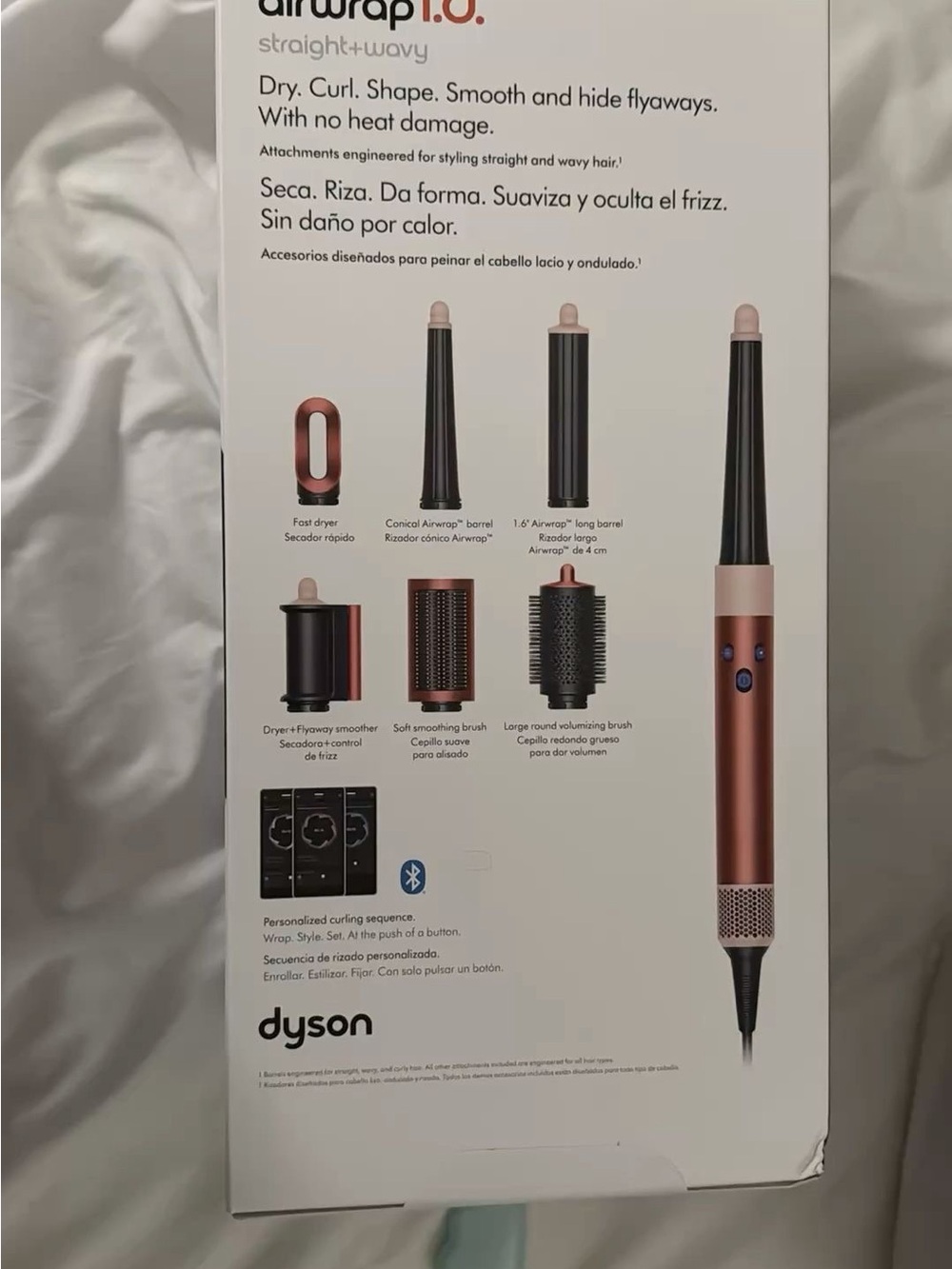 Dyson Airwrap i.d. multi-styler in rose gold and black